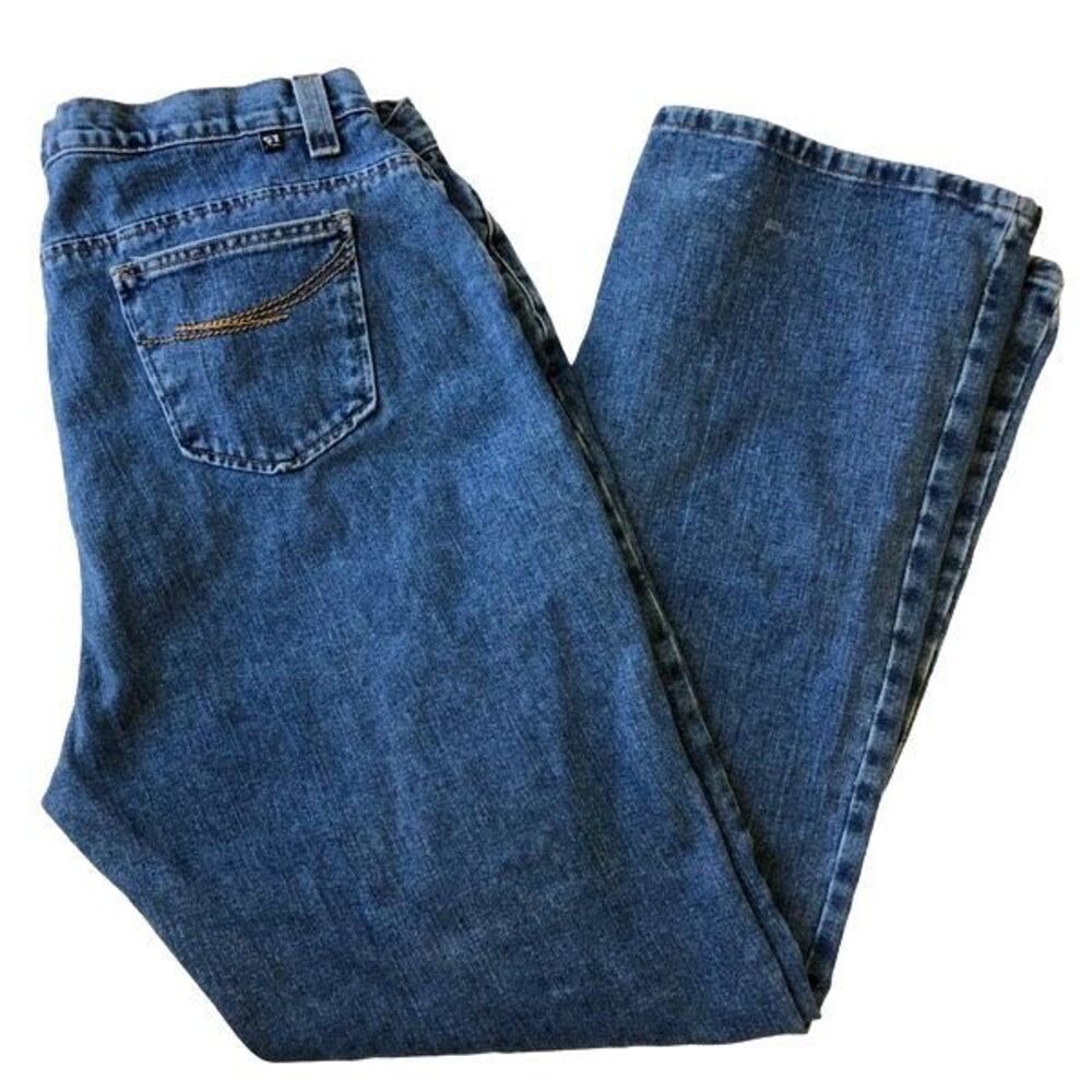 Vintage Rockies Relaxedā Low Rise StraightāLeg Denim Jeans - Womenās 20W